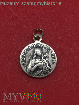 Medalik Święta Filomena i Jan Maria Vianney