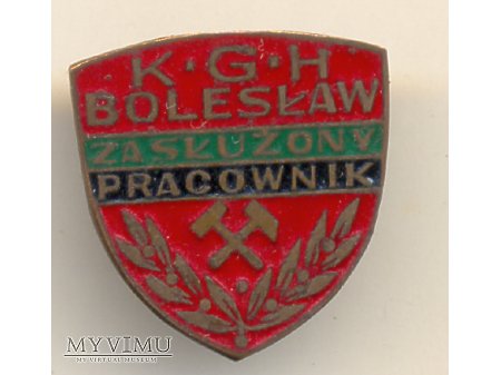 Zasłuzony Pracownik KGH Bolesław