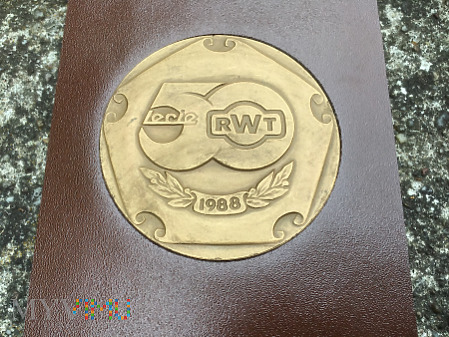 Duże zdjęcie Medal 50-lecie RWT
