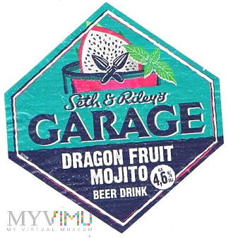 seth & riley's garage dragon fruit mojito