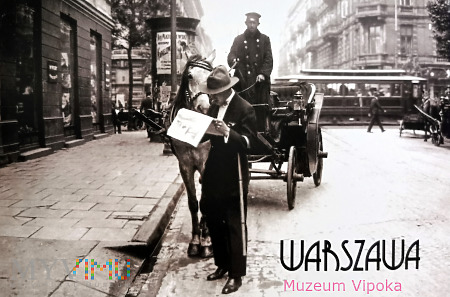 Koń czytający gazetę - Warszawa 1927