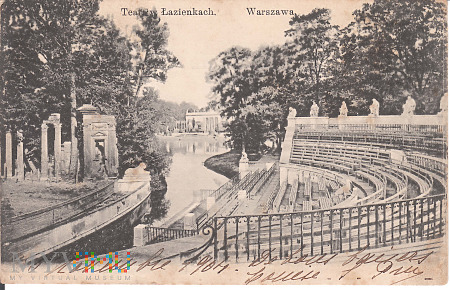 Amfiteatr w Łazienkach Królewskich Warszawa