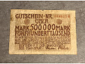 500.000ℳ︁ Notgeld - Beuthen 1923