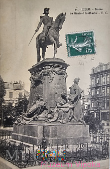 Lille - pomnik generała Louis Faidherbe