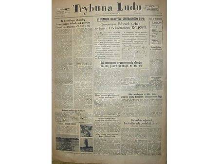 TRYBUNA LUDU nr.80 22.03.1956