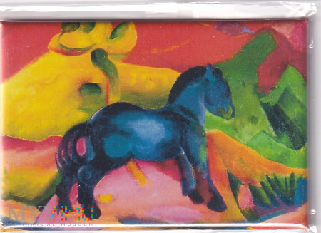 Franz Marc, Niebieski konik - magnes