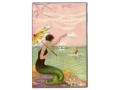 Syrena i parasolka Sofia Chiostri Mermaid Postcard