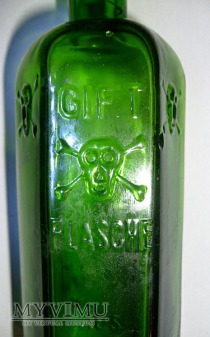 Gift flasche -Stara flaszka po truciźnie 200 ml