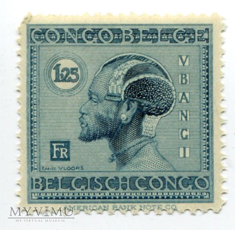 Kongo Belgijskie Congo Belge Yvert 129 Ubangi