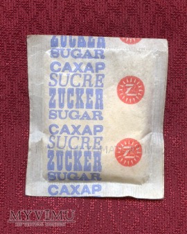 Cukier w saszetkach - DDR NRD VEB Zuckerkombinat