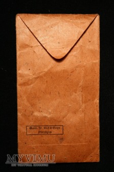 Medal za zasługi z kopertą.