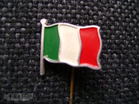 wpinka flaga Włoch
