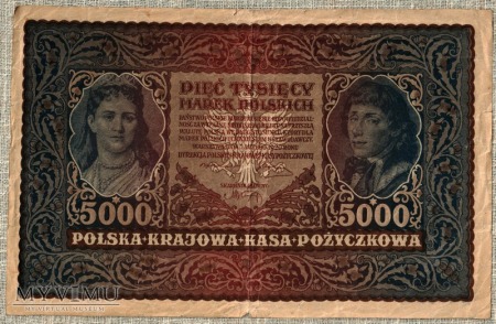 5000 Marek Polskich, 1920. Polska