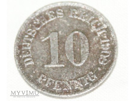 10 pfennig 1908 A