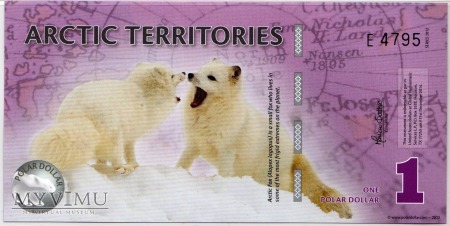 Arctic Territories - 1 Dollar 2012