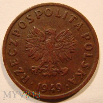5 groszy 1949 Rzeczpospolita Polska