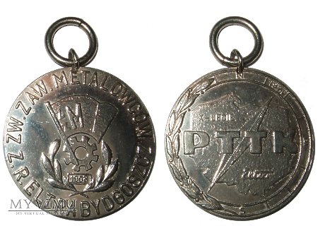 Duże zdjęcie Zw. Zaw. Metalowców Eltra Bydgoszcz medal 1974