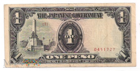 Filipiny.14.Aw.1 peso.1943.P-109a