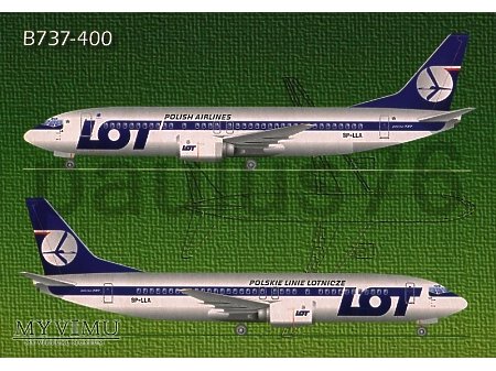 Duże zdjęcie Boeing 737-45D, SP-LLA