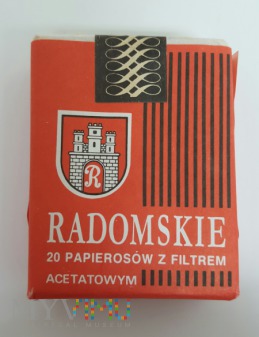 Papierosy Radomskie 1991 r.