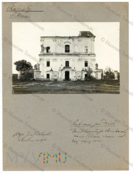Lubieszów - klasztor pijarów po zbombardowaniu