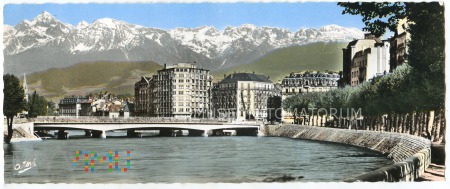 Duże zdjęcie Grenoble - Nowy most - lata 50-te