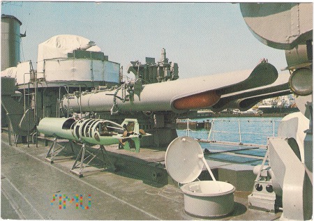 O.R.P. Błyskawica - wyrzutnia torped - 1976