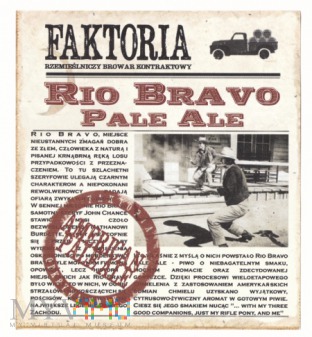 Faktoria, Rio Bravo Pale Ale