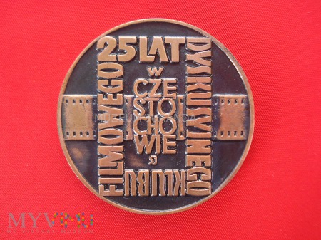 Medal 25 lat DKF w Częstochowie