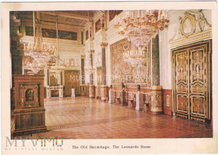 Duże zdjęcie Petersburg - Hermitage - Pokój Leonarda - 1979