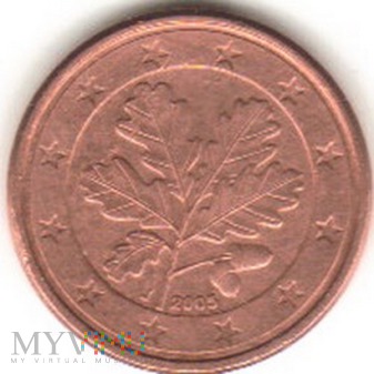 1 EURO CENT 2005 J