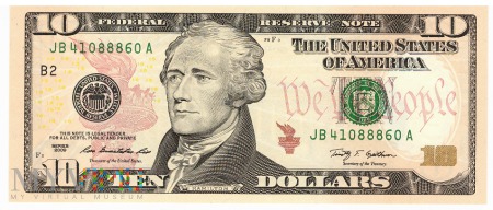Duże zdjęcie Stany Zjednoczone - 10 dolarów (2009)