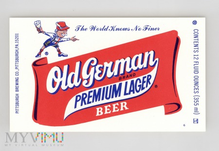 USA, Old German Premium Lager