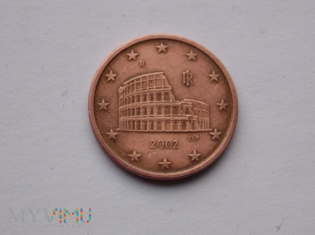 5 EURO CENTÓW 2002 - WŁOCHY