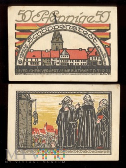 Notgeld Schöppenstedt 1921, 50 Pfennig