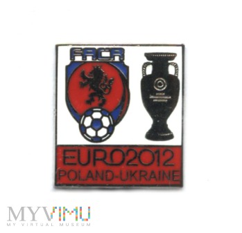 odznaka Czechy - EURO 2012 (seria nieoficjalna)