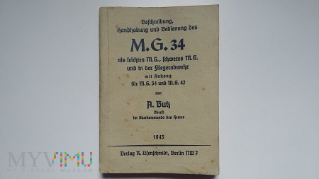 Duże zdjęcie Instrukcja obsługi M.G. 34
