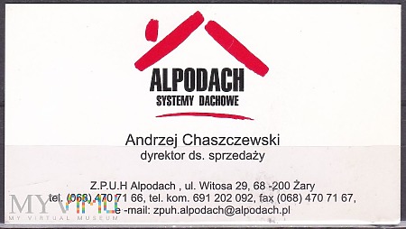 ALPODACH Andrzej Chaszczewski
