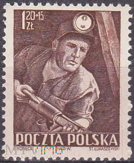 Miner with a drilling machine
