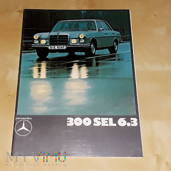 Prospekt Mercedes-Benz 300 SEL 6.3 1971