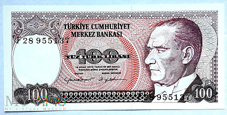 Turcja 100 lir 1984