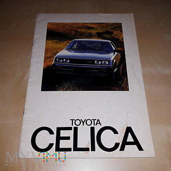 Prospekt Toyota Celica 1980