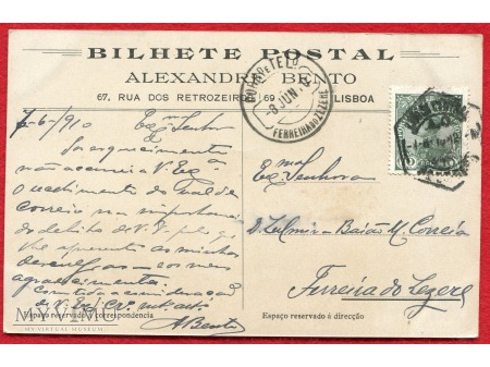1910 POLOWANIE Alexandre Bento Lisboa retrosaria