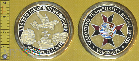 Medal kolejowy - wojskowy VII Święta Transp. Woj.
