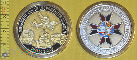 Medal kolejowy - wojskowy WP Szefostwa TiRW