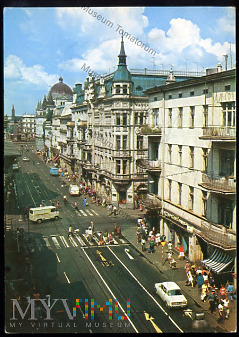 Łódź - ulica Piotrkowska - 1975