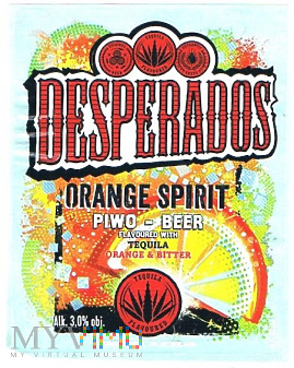 desperados orange spirit