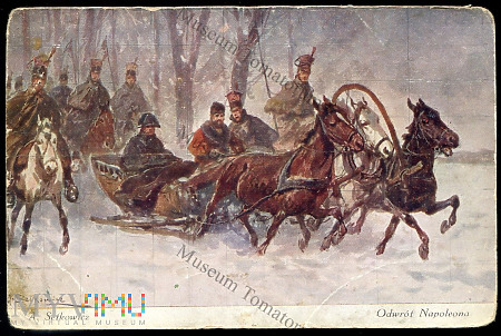 Setkowicz - Odwrót Napoleona z pod Moskwy 1812