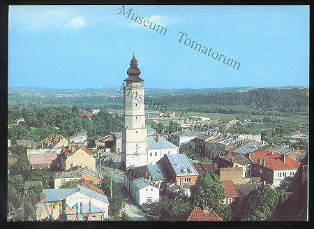 Biecz - Widok ogólny - Ratusz - 1977
