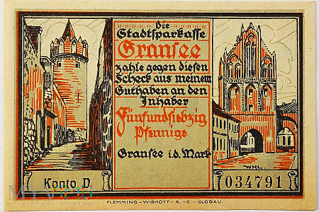 Gransee 75 pf 1921
